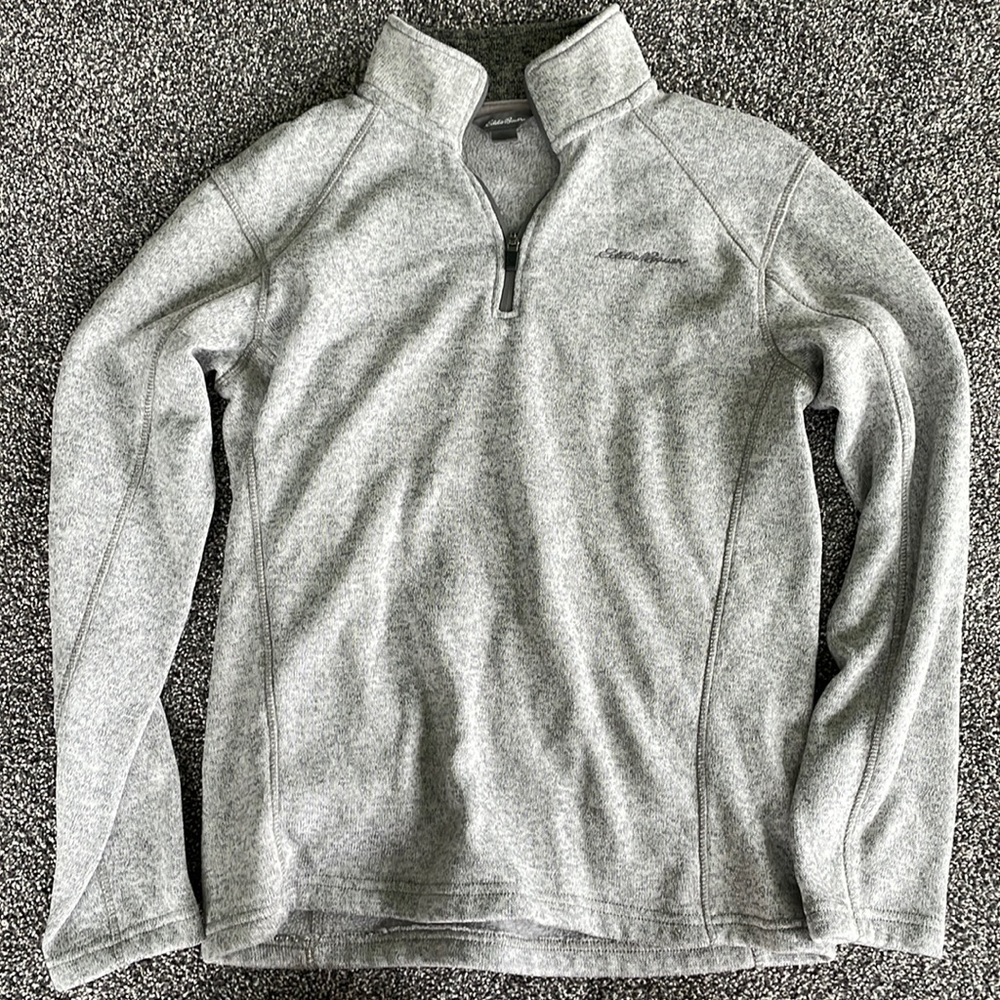 Eddie Bauer half-zip fleece pullover